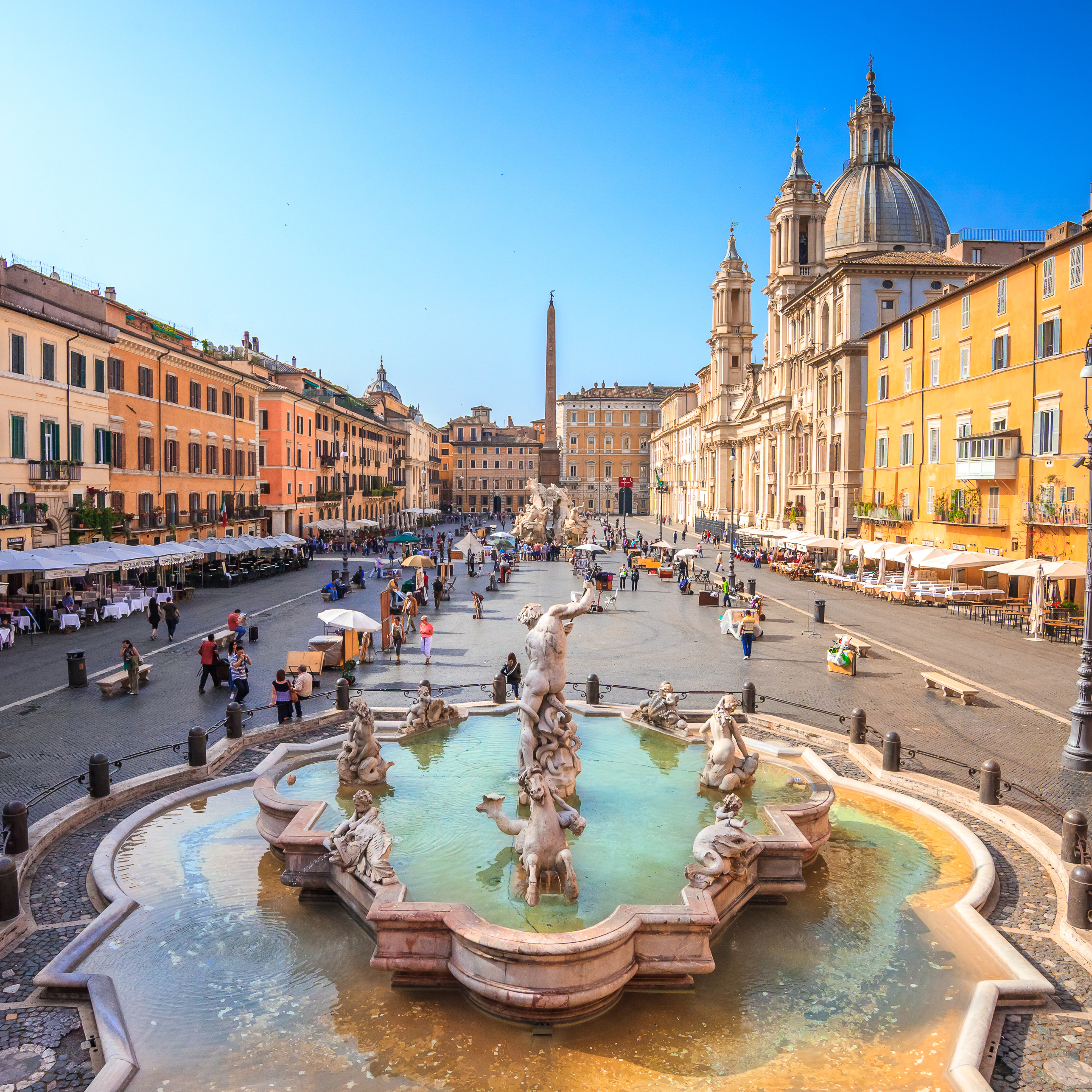 Piazza Navona in Rome.